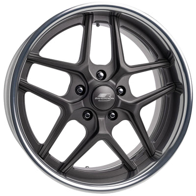 Billet Specialties Tec 5 Gunmetal Polished Wheel