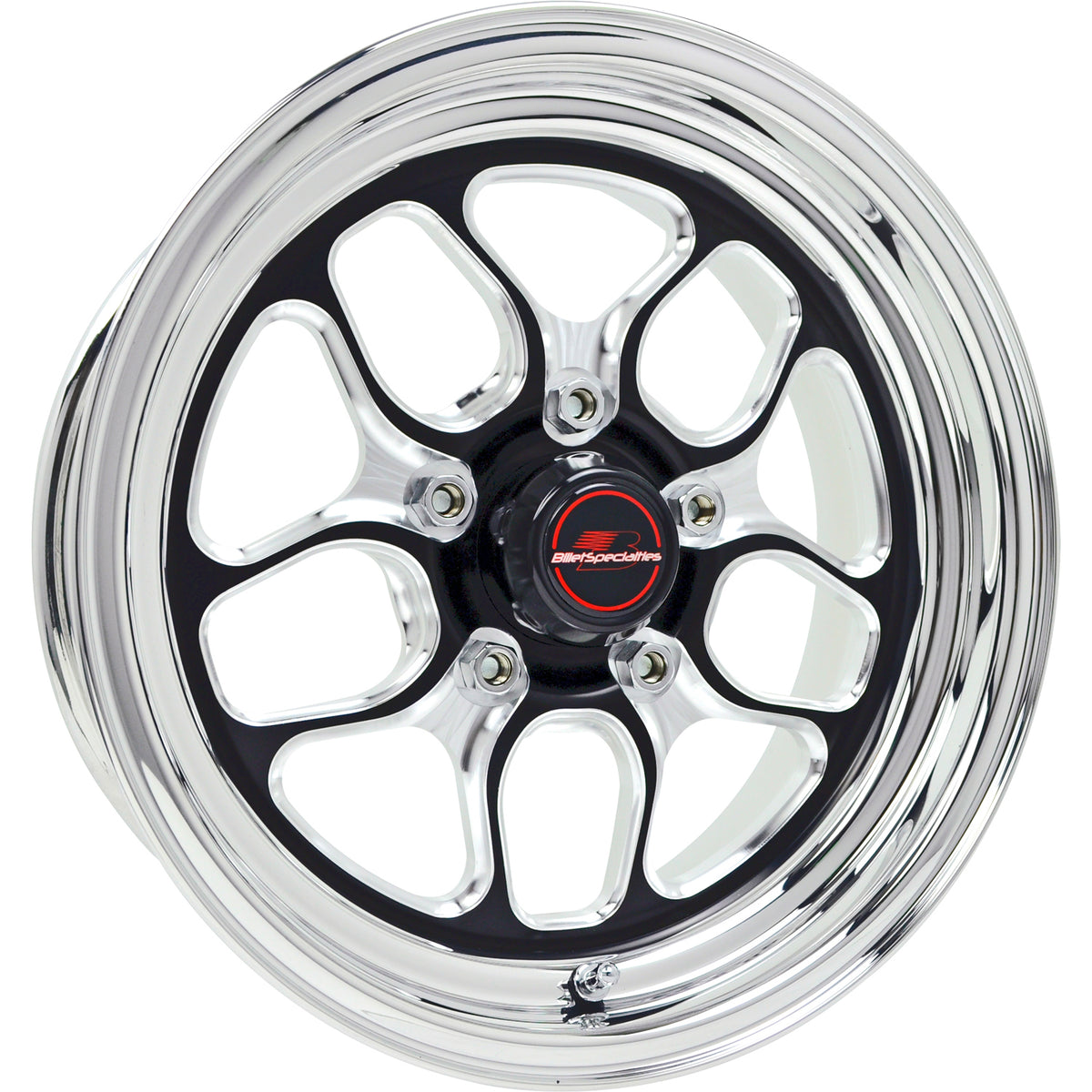 Billet Specialties Win Lite Black Machined Wheel