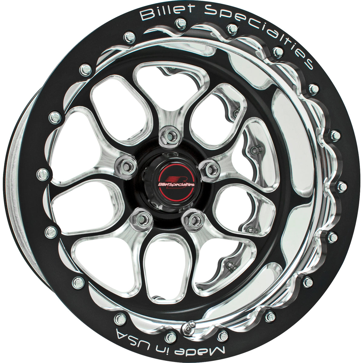 Billet Specialties Win Lite Black Machined Wheel