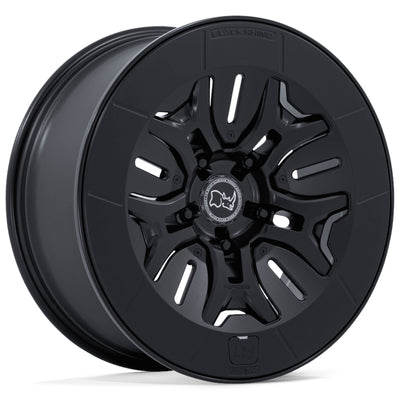 Black Rhino Rockledge Matte Black wheel