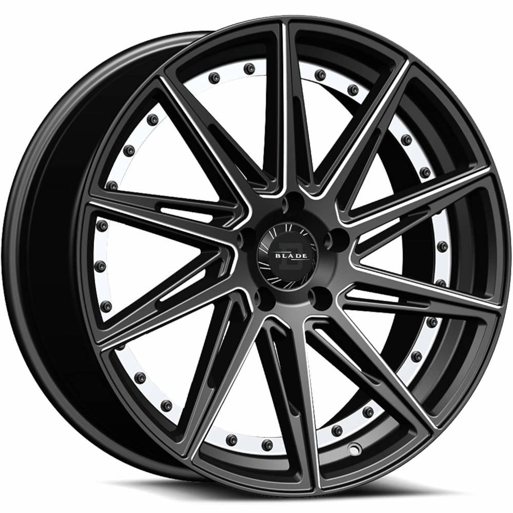 Blade Luxury Alonza Black Milled Wheel