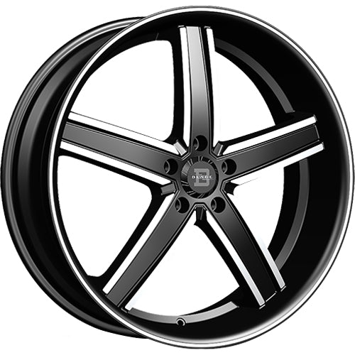 Blade Luxury Pharaoh Black Machined Wheel