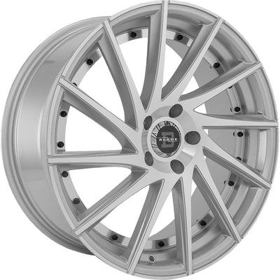 Blade Luxury Tundra Silver Machined Wheel