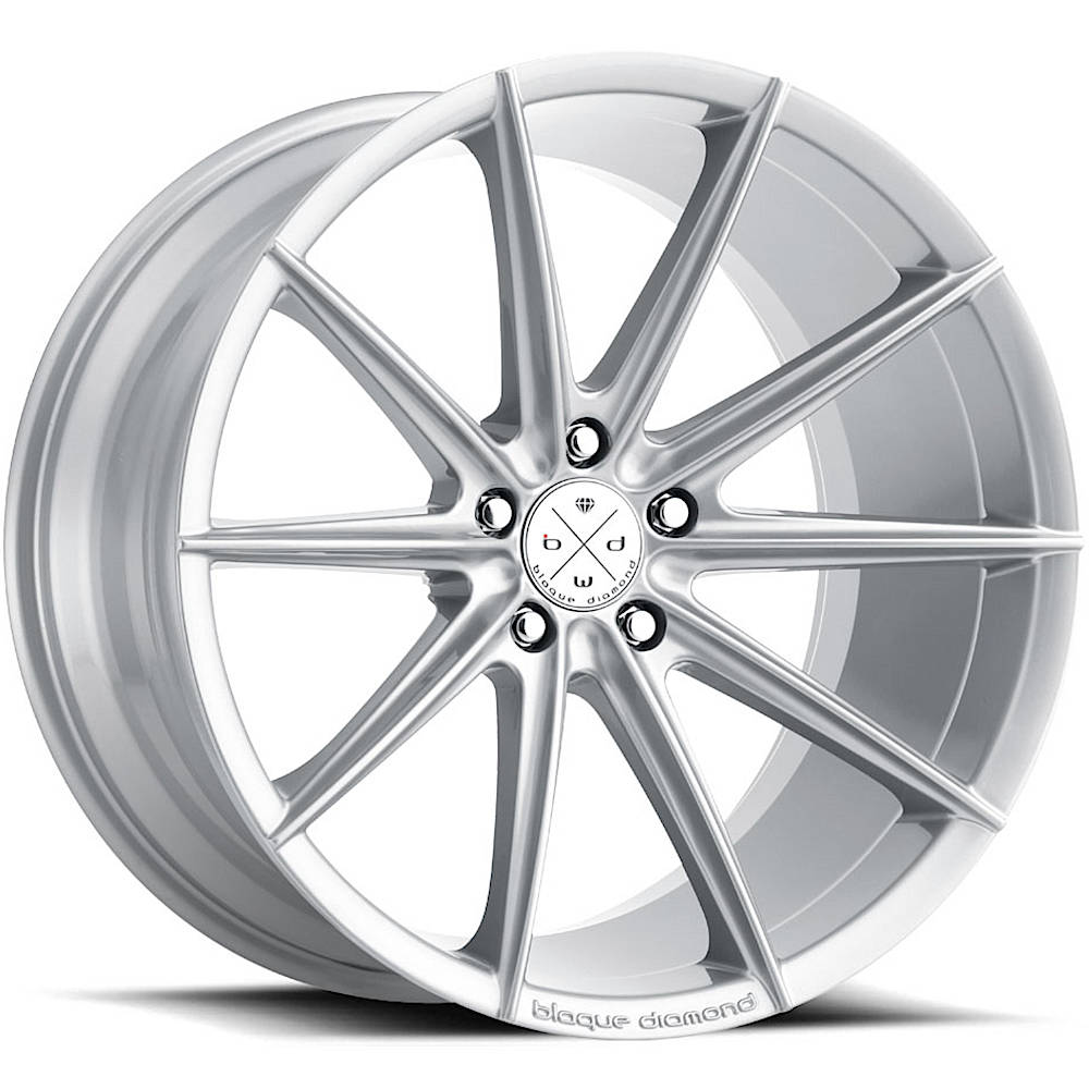 Blaque Diamond BD-11 Gloss Silver Wheel