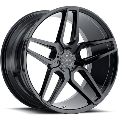 Blaque Diamond BD-17-5 Gloss Black Wheel