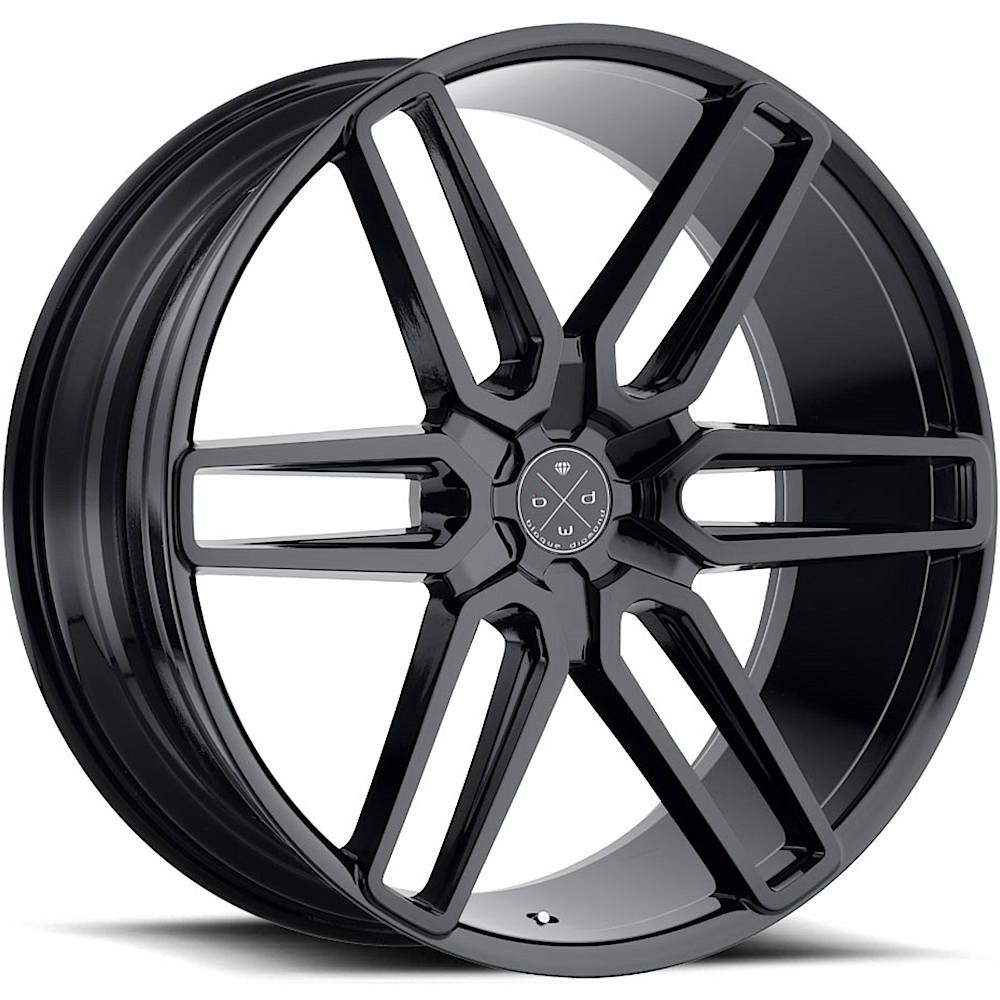 Blaque Diamond BD-17-6 Gloss Black Wheel