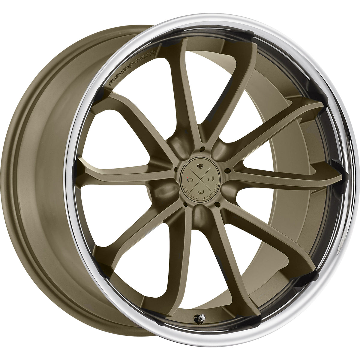 Blaque Diamond BD-23 Bronze Wheel
