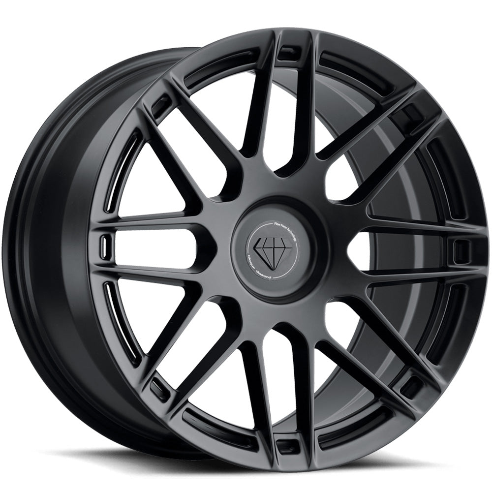 Blaque Diamond BD-F12 Satin Black Wheel