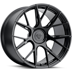 Blaque Diamond BD-F18 Black wheel