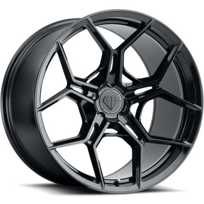 Blaque Diamond BD-F25 Gloss Black Wheel