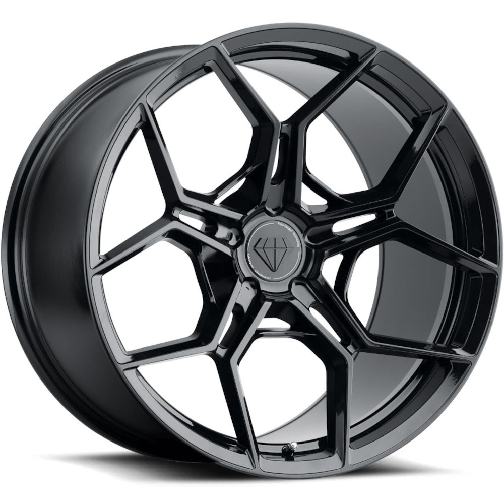 Blaque Diamond BD-F25 Gloss Black Wheel
