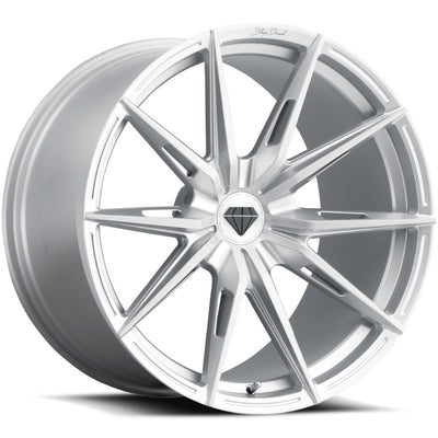 Blaque Diamond BD-F29 Brushed Silver wheel