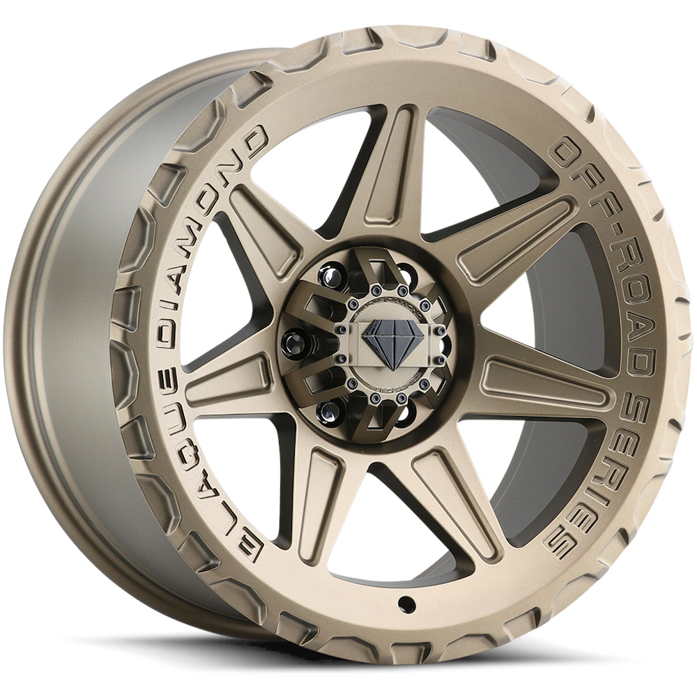 Blaque Diamond BD-O102 Matte Bronze Wheel