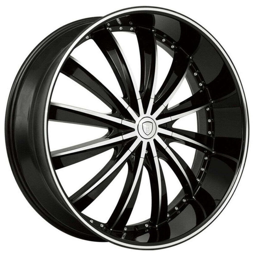 Borghini B19 Black Machined Wheel