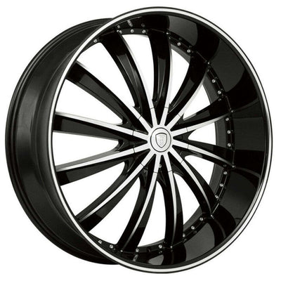 Borghini B19 Black Machined Wheel