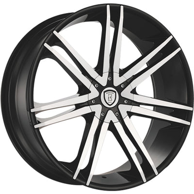 Borghini B20-M Black Machined Wheel