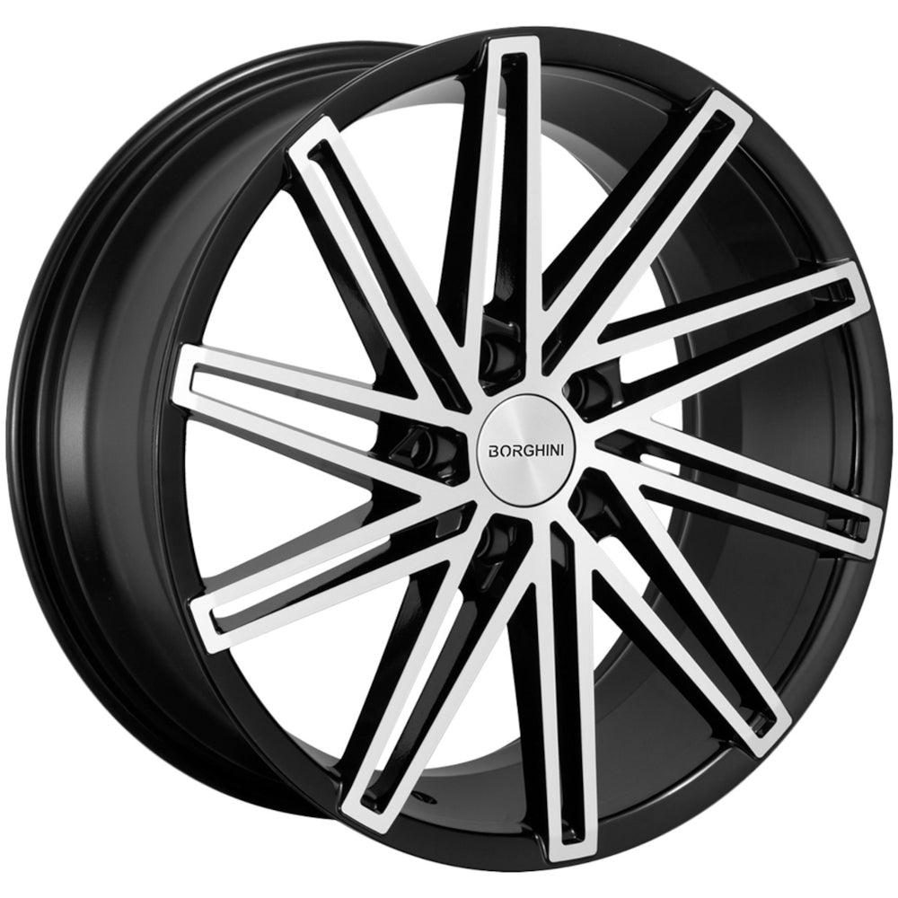 Borghini B65 Black Machined Wheel
