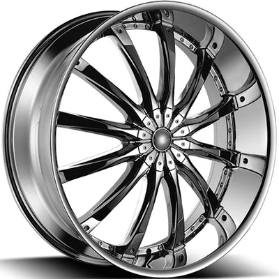 Borghini B8 Chrome wheel