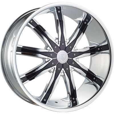 Borghini B9 Chrome wheel