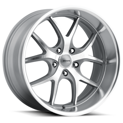 Boze B1 Flo-Lite Gray Machined Wheel