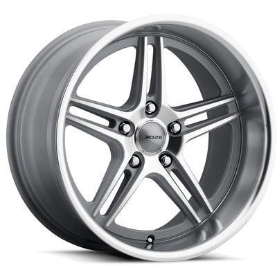 Boze B3 Flo-Lite Gray Machined Wheel