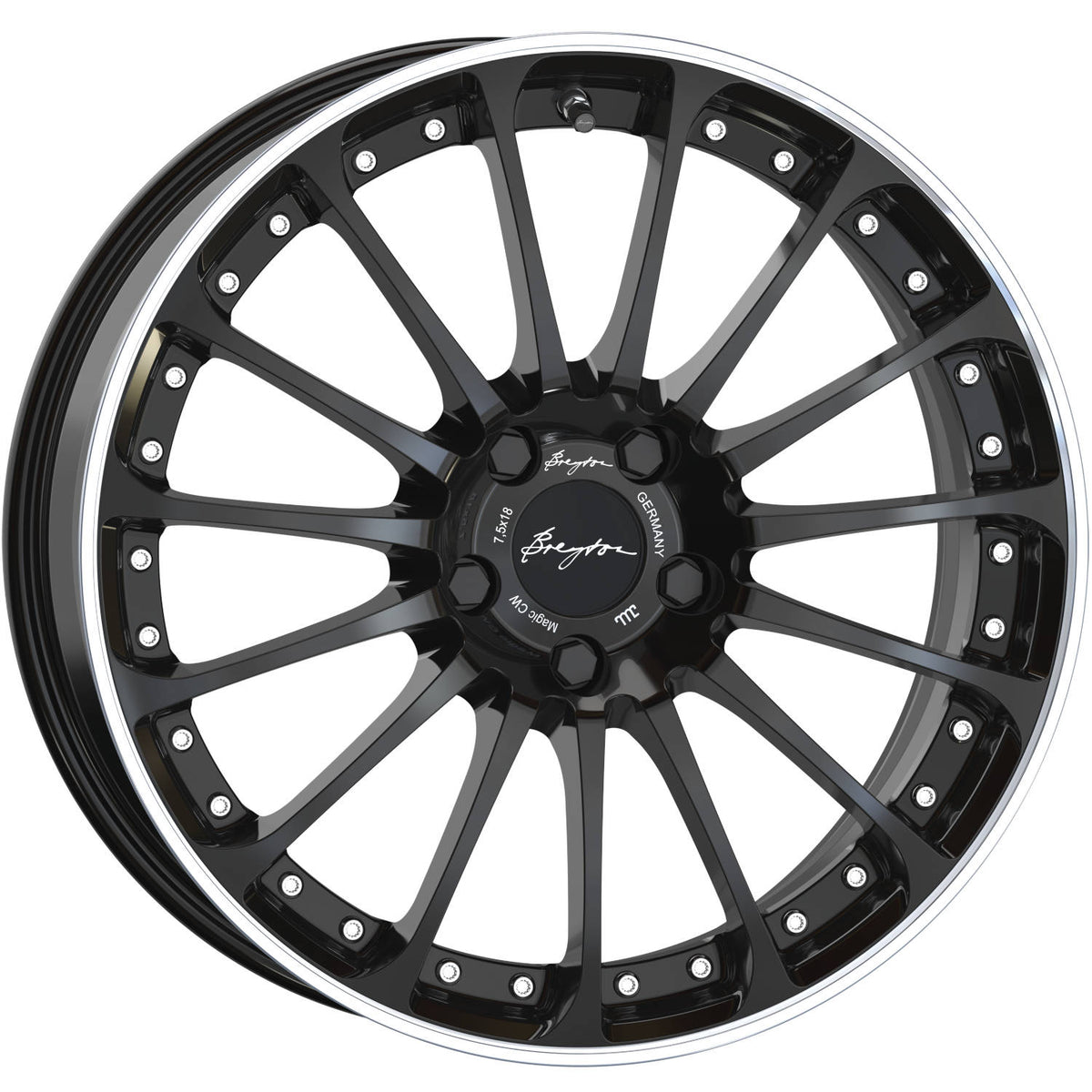 Breyton Magic CW Black Polished Wheel