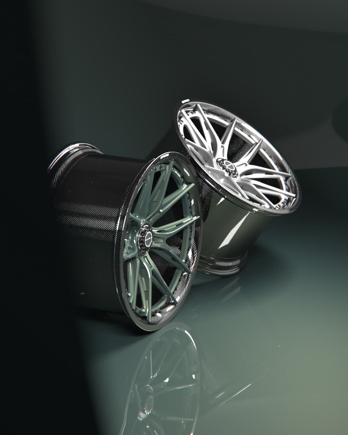 Brixton Forged FDE01 Carbon+ Dymag forged wheel