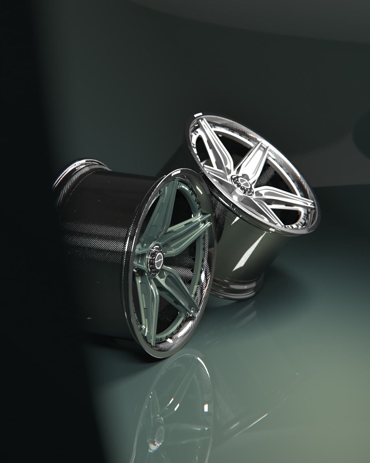 Brixton Forged FDE04 Carbon+ forged wheel