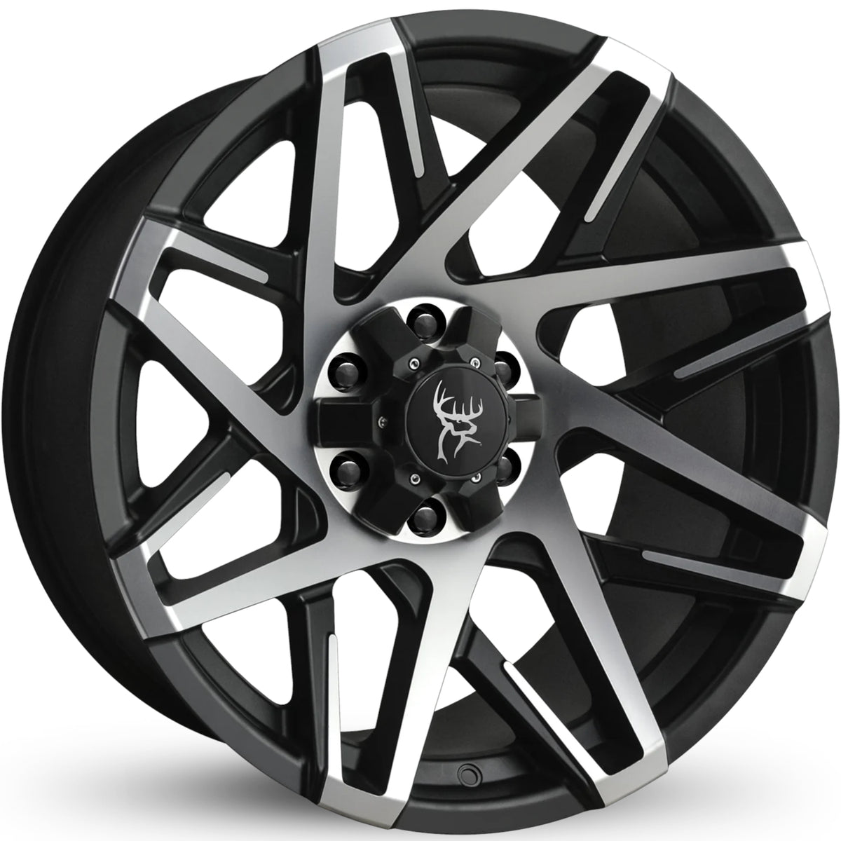 Buck Commander Canyon Black Machined Wheel