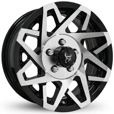 Buck Commander Canyon Trailer Black Machined Wheel
