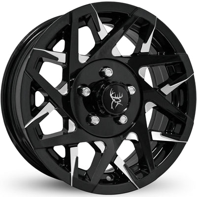 Buck Commander Canyon Trailer Black Milled Wheel