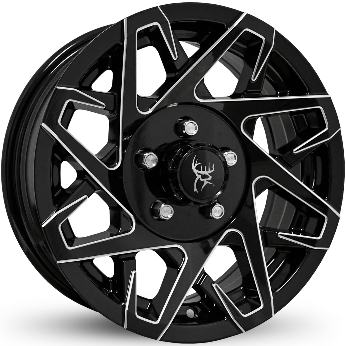 Buck Commander Canyon Trailer Black Milled Wheel