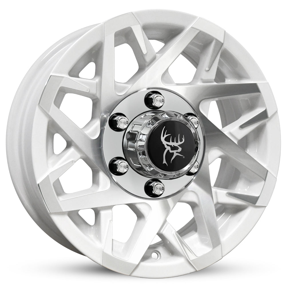 Buck Commander Canyon Trailer White Machined Wheel