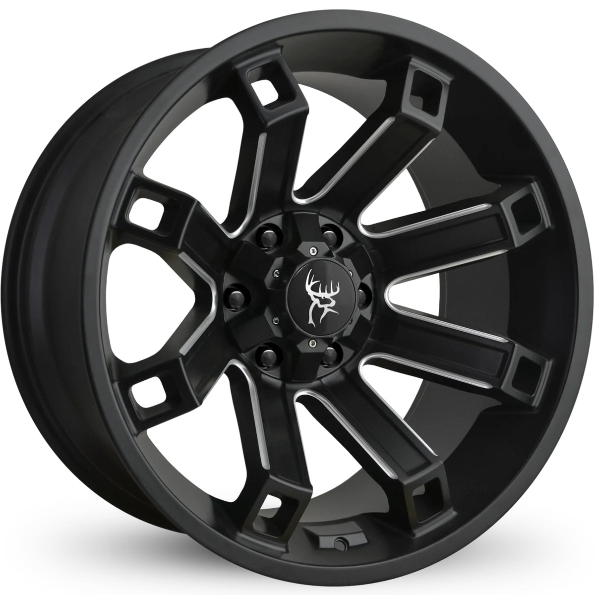 Buck Commander Hollow Point Black Milled Wheel