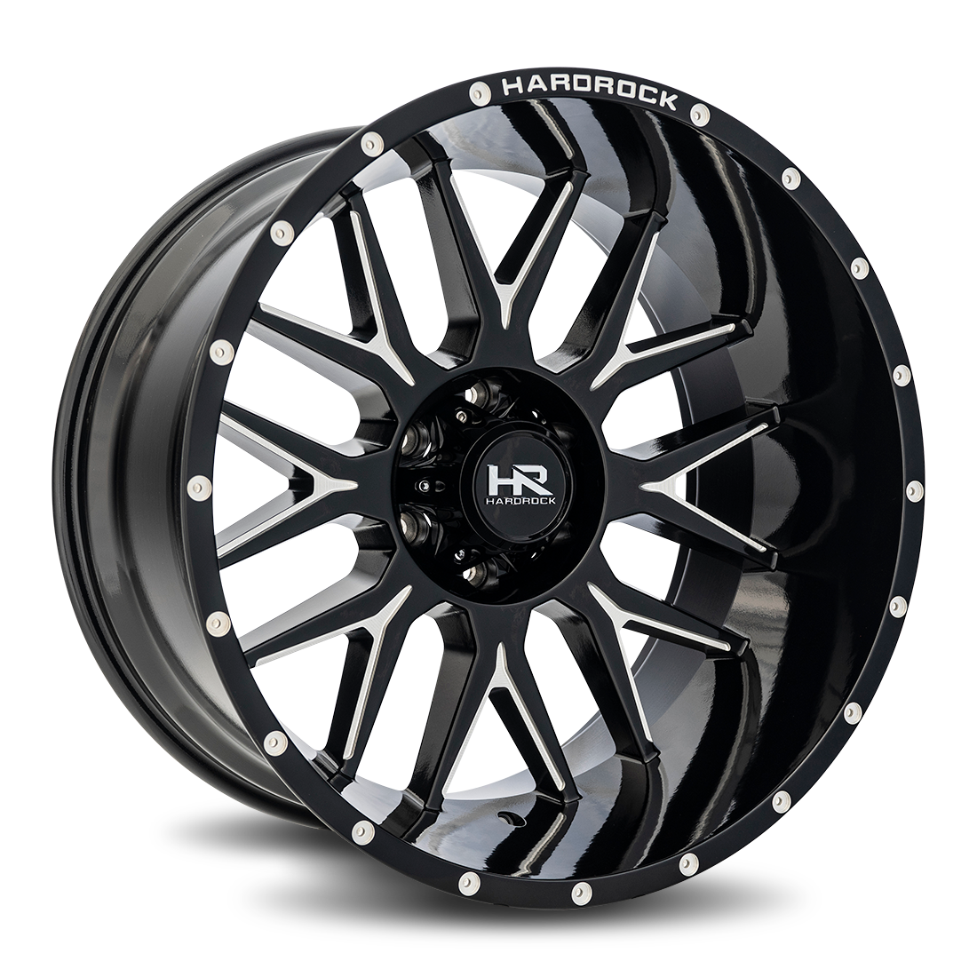 Hardrock Offroad Affliction Xposed Black with Milled Sp wheel