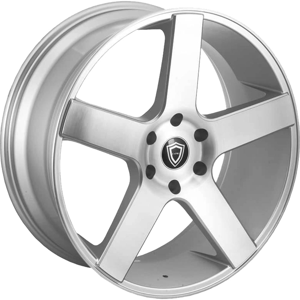 Capri Luxury C5288 Silver Machined Wheel