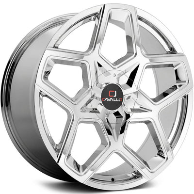 Cavallo CLV-25 Chrome Wheel