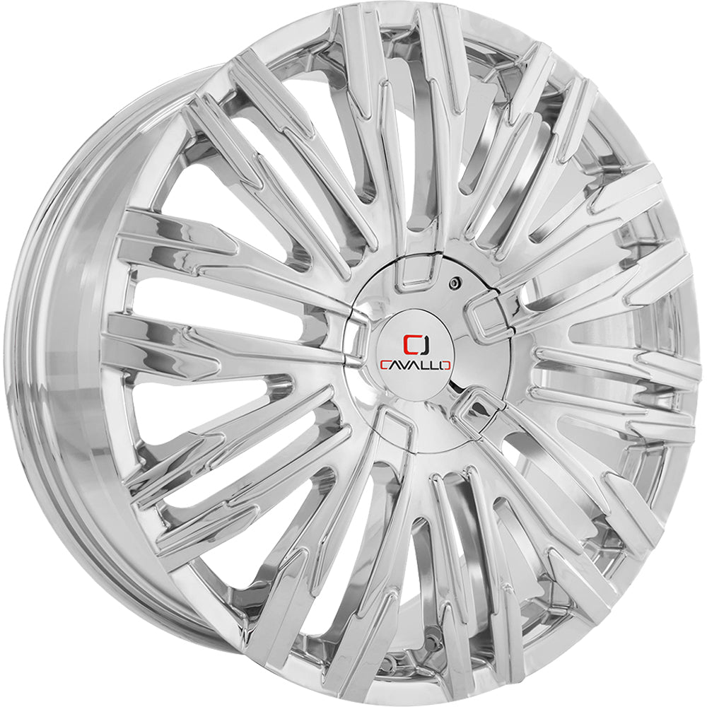 Cavallo CLV-28 Chrome Wheel
