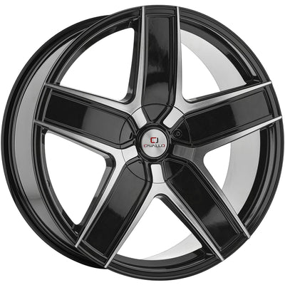 Cavallo CLV-31 Black Machined Wheel
