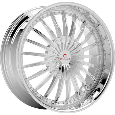 Cavallo CLV-32 Chrome Wheel