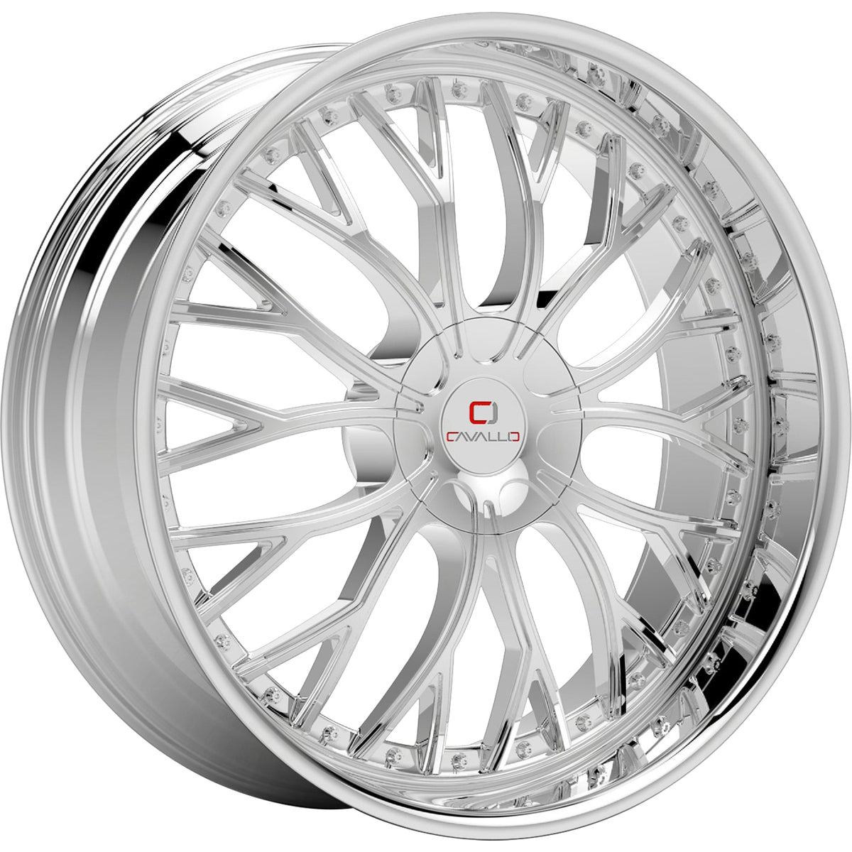 Cavallo CLV-33 Chrome Wheel