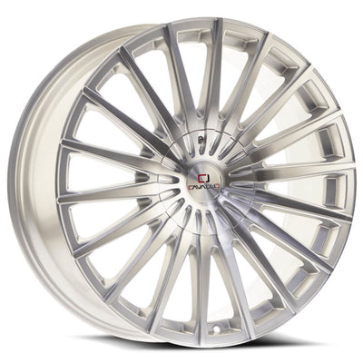 Cavallo CLV-34 Silver Machined Wheel