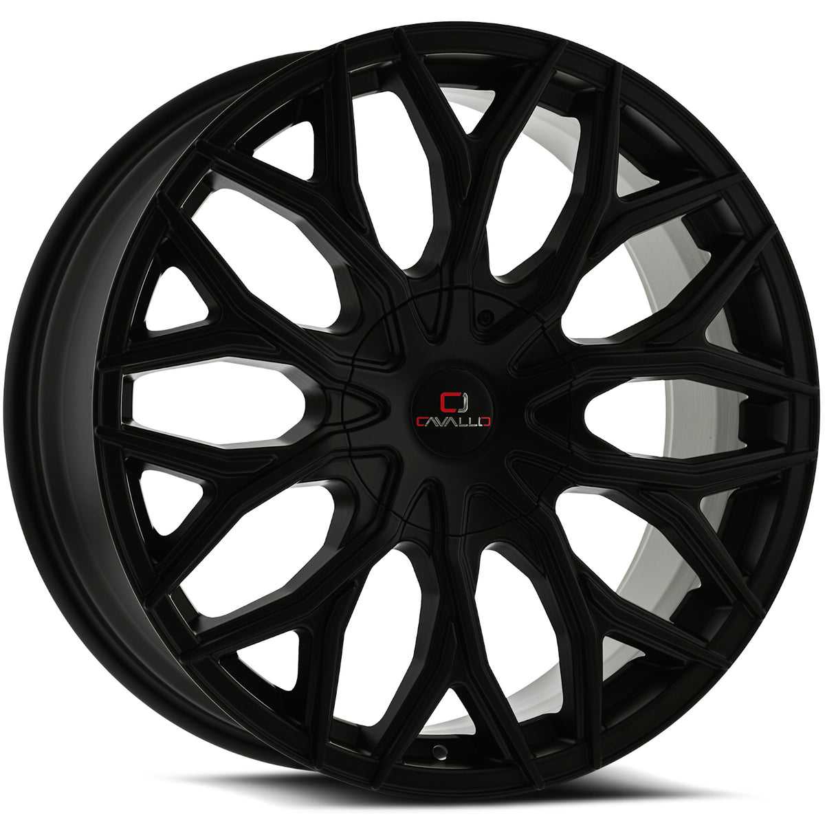 Cavallo CLV-37 Satin Black Wheel
