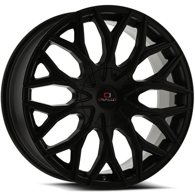 Cavallo CLV-37 Satin Black Wheel