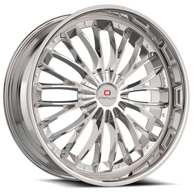 Cavallo CLV-42 Chrome Wheel