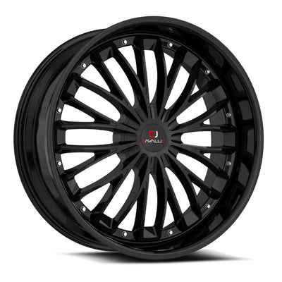 Cavallo CLV-42 Gloss Black Wheel