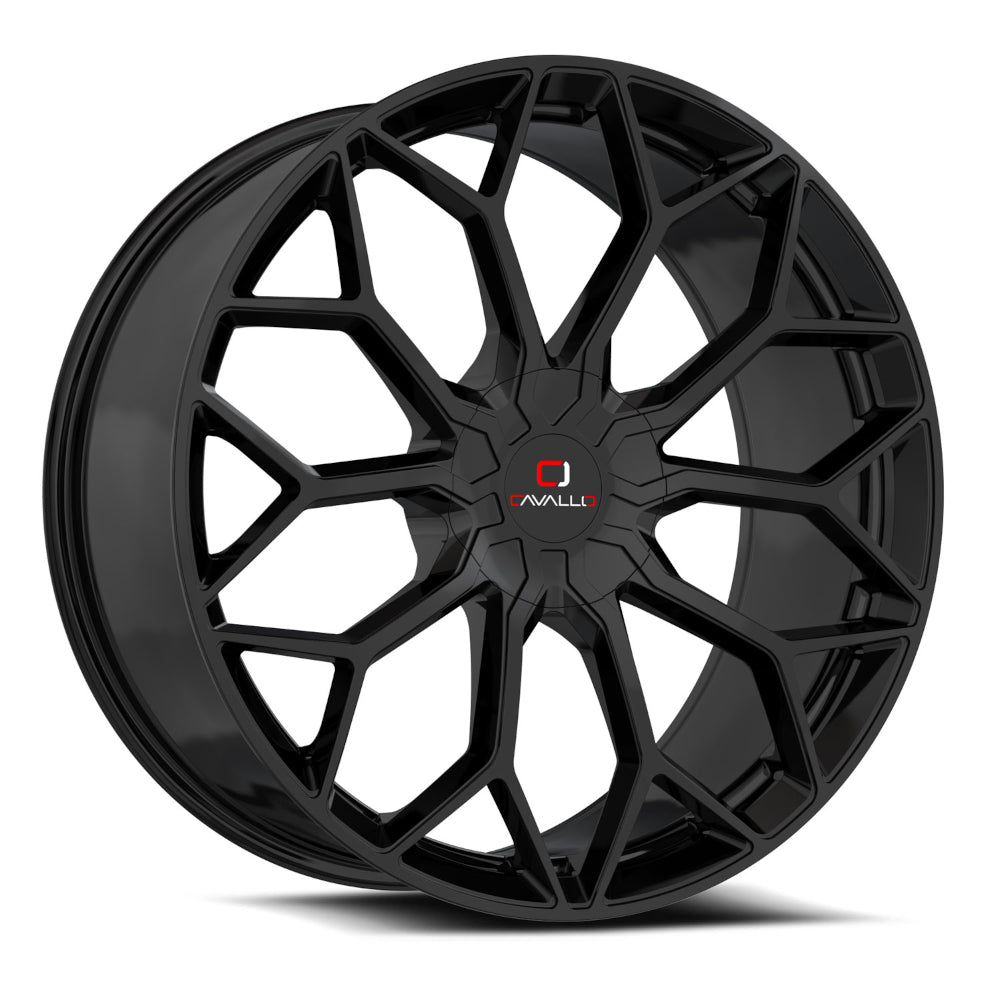 Cavallo CLV-44 Gloss Black Wheel