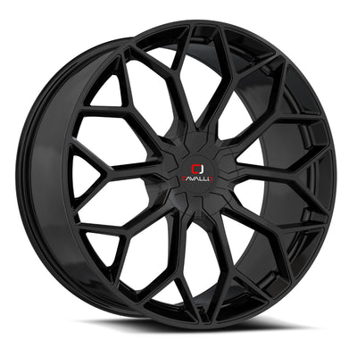 Cavallo CLV-44 Gloss Black Wheel