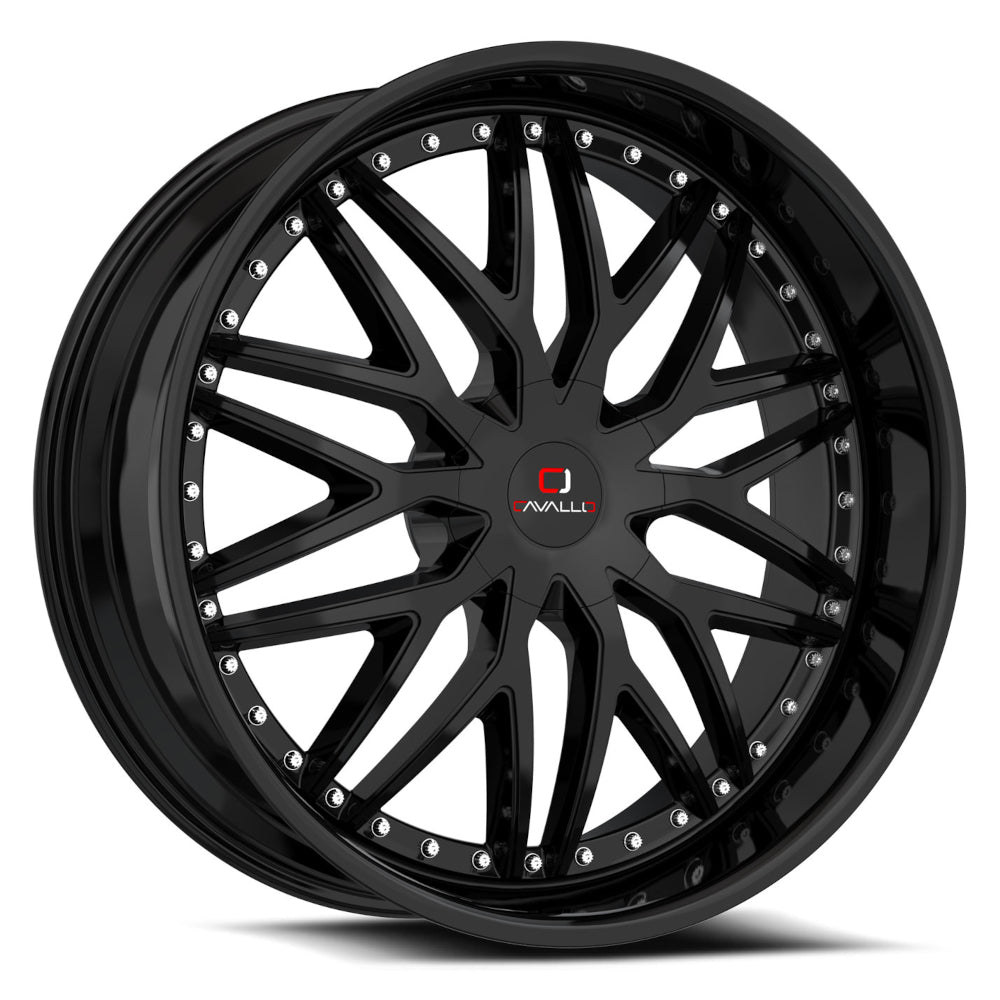 Cavallo CLV-46 Gloss Black Wheel