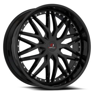 Cavallo CLV-46 Gloss Black Wheel